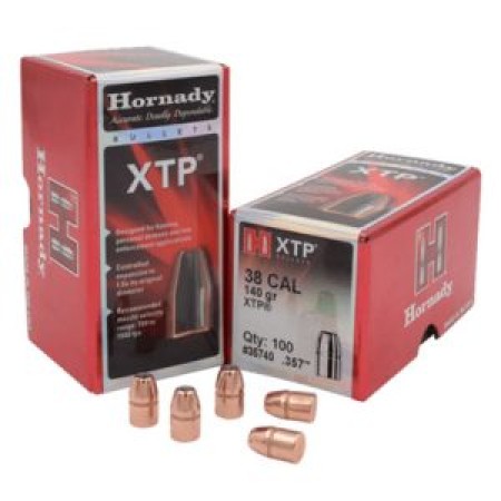 Hornady XTP .38/.357 Cal 140gr Bullets (100/Box) 35740