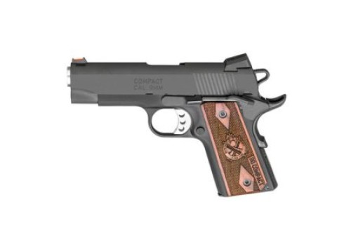 Springfield Range Officer Compact 9mm 1911 Pistol, Black - PI9125L