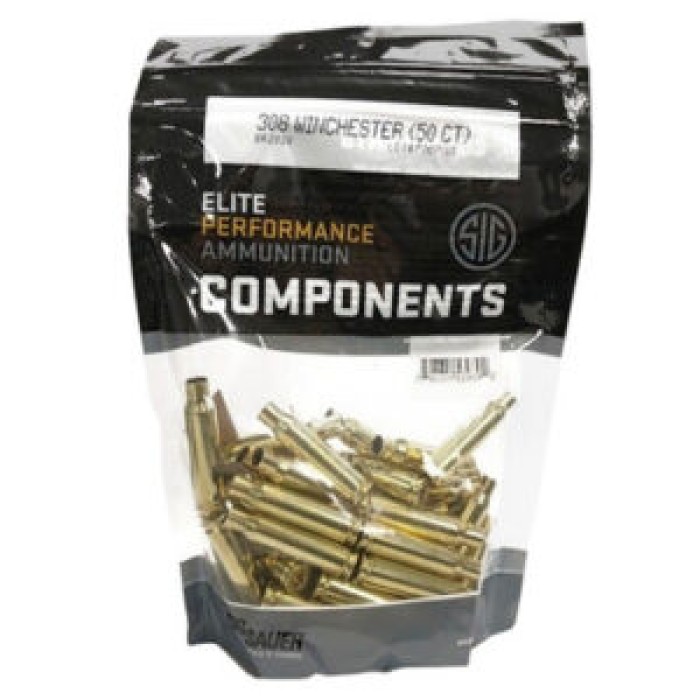 SIG SAUER .308 Win 50-Count Unprimed Component Brass (BR2030)