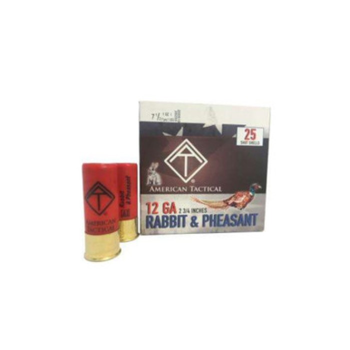 AMERICAN TACTICAL IMPORTS Game Load Amo 12Ga #4 1oz 2 3/4" 25rd Box Shotgun Ammo (ATIACL12G4)