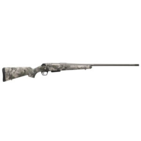 Winchester Repeating Arms 535800233 XPR Extreme 300 Win Mag 3+1 26" Tungsten Cerakote Fluted Threaded Barrel & Drilled & Tapped Steel Receiver, Fixed TrueTimber VSX Synthetic Stock