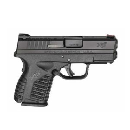 Sprgfld Xde 9Mm 3.3" Blk 9Rd Edc Xde9339ben18