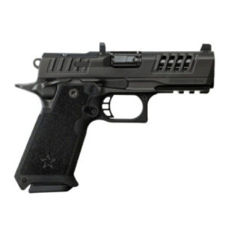 STACCATO HD P4 X-Series Premium Package 9mm Luger 4in DLC Barrel 4x18rd Glock Mags Semi-Auto Pistol w/ Trijicon HD Front NS (20-2200-000106-01)