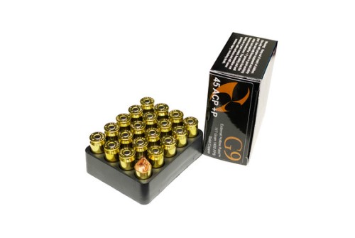 G9 AMMO 45 ACP +P EHP 117 Grain Handgun Ammo (45ACP-117)