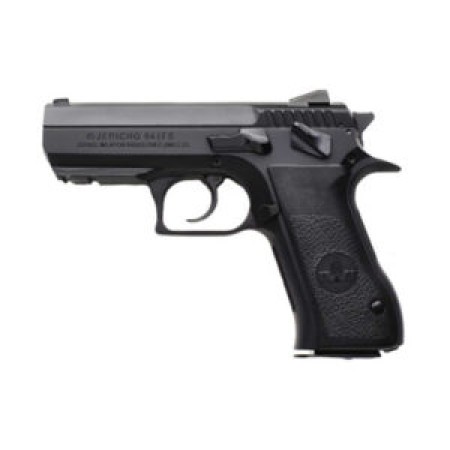 IWI US J941FS9ORP Jericho 941 Mid-Size Frame 9mm Luger 16+1 3.80" Black Chrome Lined Steel Barrel, Black Serrated Steel Slide & Frame w/Beavertail & Picatinny Rail, Black Textured Grips