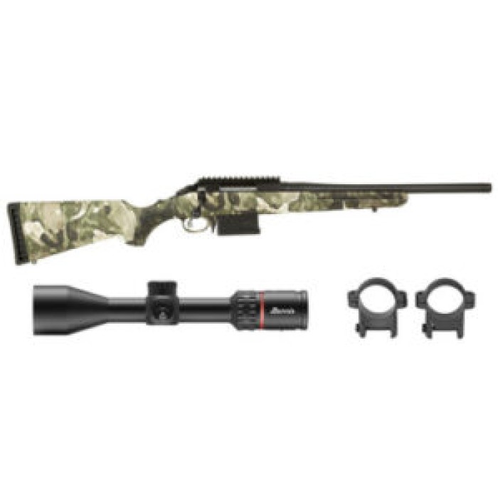 RUGER American Predator Compact 6.5 Creedmoor 16.375in Threaded 5rd Anywhere Camo Bolt-Action Rifle (36921)