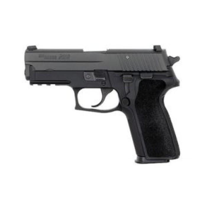 Sig Sauer P229 Nitron Compact 9mm Semi-Automatic Pistol, Hardcoat Anodized Black - 229RM-9-BSS