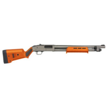 MOSSBERG 590A1 Professional 12Ga 18.5in 6rd Orange/Tungsten Magpul SGA Stock Security Pump-Action Shotgun (50792)
