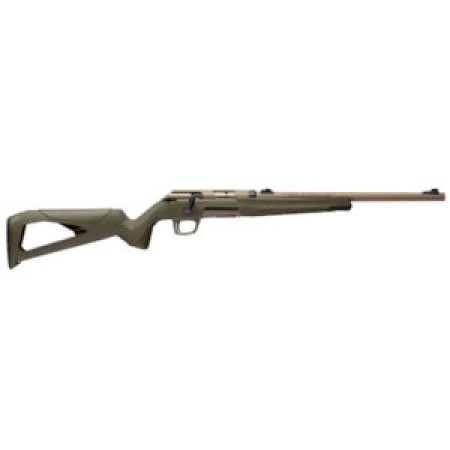 Winchester Repeating Arms 525240102 Xpert  22 LR 10+1 16.50" Flat Dark Earth Cerakote Threaded Barrel, Flat Dark Earth Cerakote Steel Drilled & Tapped Receiver, OD Green Thumbhole Polymer Stock