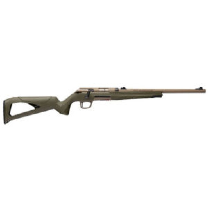 Winchester Repeating Arms 525240102 Xpert  22 LR 10+1 16.50" Flat Dark Earth Cerakote Threaded Barrel, Flat Dark Earth Cerakote Steel Drilled & Tapped Receiver, OD Green Thumbhole Polymer Stock