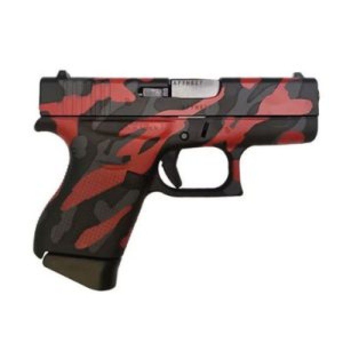 Glock 43X 9Mm Red Tilted Camo PX4350204RTC