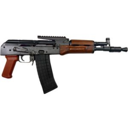 Pioneer Arms Forged Trunnion Hellpup Elite Ak-47 Pistol - Black 5.56 Nato 11.73" Barrel Laminated Wood Furniture W/ Built-In Optic Rail AK-0031E-FT-556-W