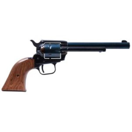 Heritage Rough Rider 22Lr/Mag 6.5 Blue With Wood Box RR22MB6BX