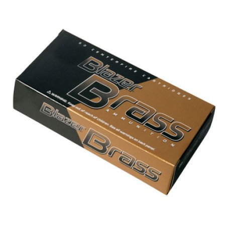 CCI Blazer Brass .38 Special 125Gr FMJ 200rd Box Ammo (52107BB)