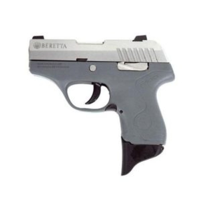 Beretta Pico 380Acp 2.7" SS 6RD Gray JMP8D95