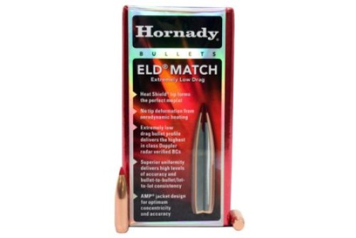 Hornady ELD Match 6.5mm/.264 Cal 120gr Bullets w/1:9