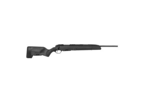 Steyr 26.346.3B4 Scout 308 Win 5+1 22" Black Polymer/Integrated Bipod Stock Black Mannox Right Hand
