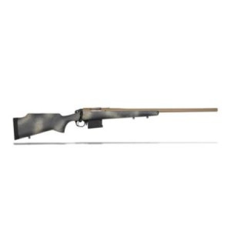 Bergara Premier Approach 7mm Remington Magnum FDE Cerakote Bolt Action Rifle - 5+1 Rounds