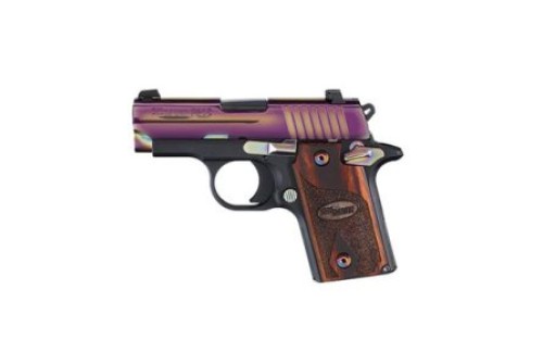 Sig Sauer P238 Rainbow Micro-Compact .380 ACP Semi-Automatic Pistol, Hardcoat Anodized Black - 238M-380-RBT