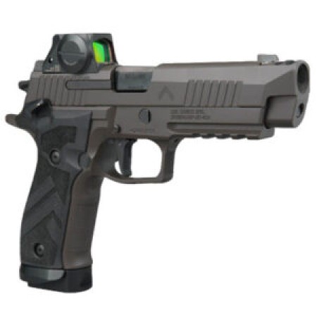 Sig Sauer 226X59LEGIONSAORXSL P226 X5 Legion w/Optic Full Size 9mm Luger 20+1 4.40" Legion Gray Cerakote Stainless Steel Integrated Compensator/Serrated w/Optic Slide & Alloy Frame w/Picatinny Rail, L