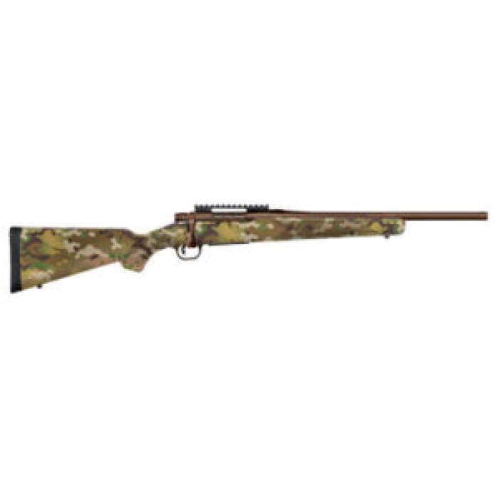 Mossberg Patriot Carbine Rifle 6.5 Creedmoor 18 in. Multicam Brown Cerakote Mossberg Patriot Carbine Rifle 6.5 Creedmoor 18 in. Multicam Brown Cerakote