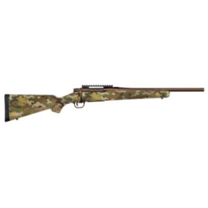 Mossberg Patriot Carbine Rifle 22-250 Rem. 18 in. Multicam Brown Cerakote