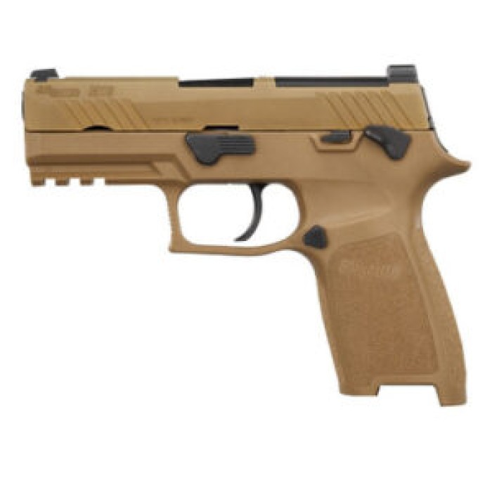 SIG SAUER M18 CSS 9mm 3.9in 10rd Coyote Striker Pistol (M18-9-CSS-MS-10)