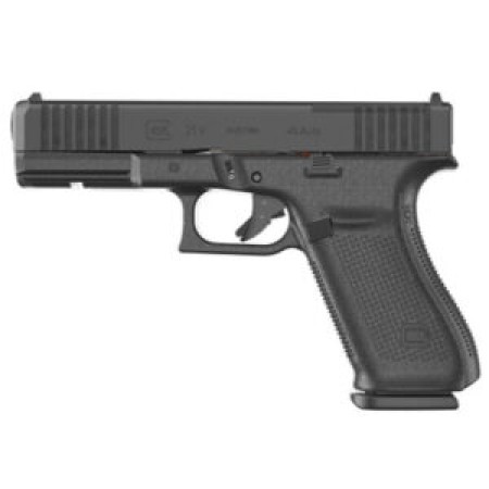 Glock UV2150201MOS G21 V MOS Full Size 45 ACP 10+1 4.61" Black GMB Barrel, Black nDLC Steel Optic Ready/Serrated Slide, Black Polymer Frame w/Accessory Rail, Textured Polymer Grip, Ambidextrous