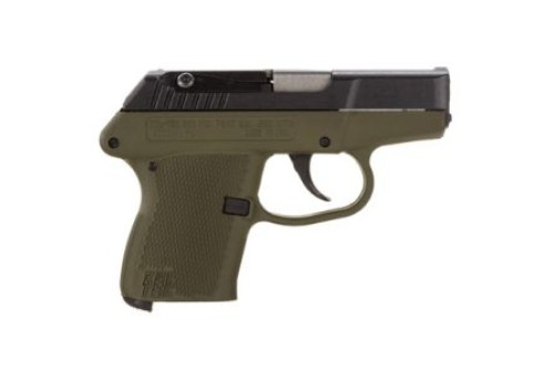 Keltec P-3At 380Acp 6+1 Bl/Green Poly P3ATBGRN 640832000702
