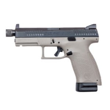 CZ P-10 Cmp 9Mm 4.6" Gry SR NS 10Rd 01519