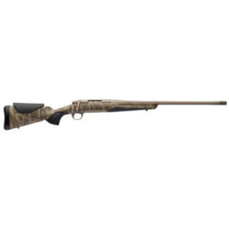 Browning 036146218 X-Bolt 2 Speed Full Size 308 Win 4+1 22" Smoked Bronze Cerakote Fluted Threaded Barrel, Smoked Bronze Cerakote Steel Drilled & Tapped Receiver, Mossy Oak Bottomland Adj Vari-Tech Sy