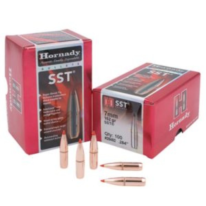 Hornady SST 7mm/.284 Cal 162gr Bullets (100/Box) 28452