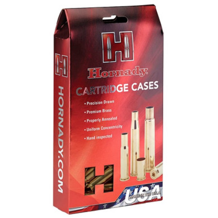 HORNADY 17 Hornet 50-Pack Unprimed Rifle Case (8611)