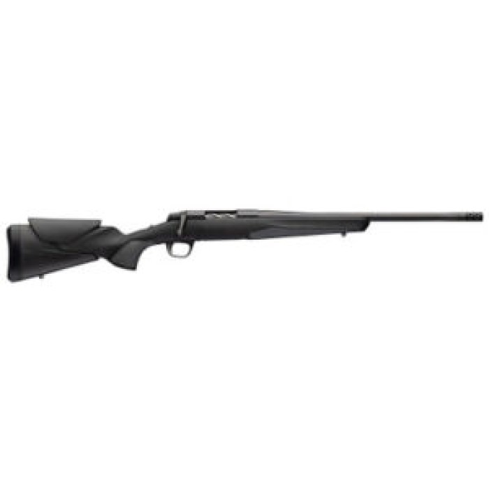 Browning 036131218 X-Bolt 2 Hunter SPR 308 Win 4+1 18" Matte Blued Threaded Barrel & Steel Drilled & Tapped Receiver, Matte Black Adj Vari-Tech Synthetic Stock, Right Hand