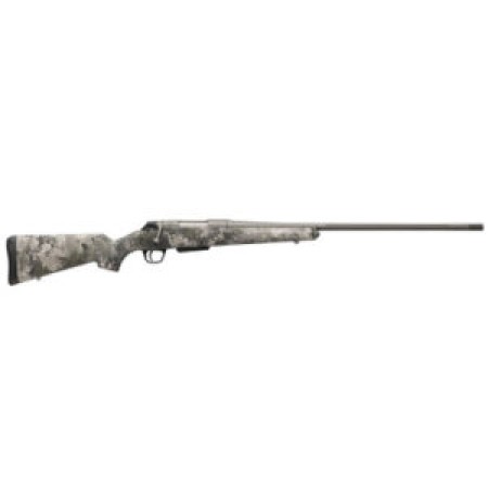 Winchester Repeating Arms 535800226 XPR Extreme 270 Win 3+1 24" Tungsten Cerakote Fluted Threaded Barrel & Drilled & Tapped Steel Receiver, Fixed TrueTimber VSX Synthetic Stock