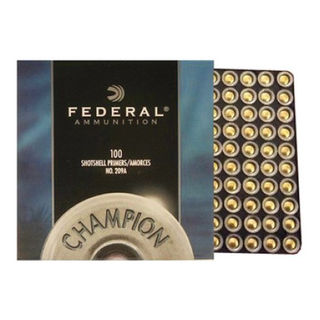 FEDERAL Champion All Gauges Shotshell Primers, 10 Boxes of 100 (209A)