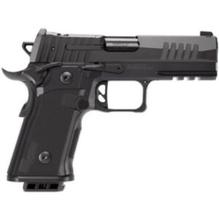 Sig Sauer 211CA9GT4 P211 GT4 Carry 9mm Luger 21+1 4.20" Black Barrel, Black Nitron Stainless Steel Optic Ready/Serrated Slide & Stainless Steel Frame w/Beavertail & Picatinny Rail, G10 Grip Panels, SI