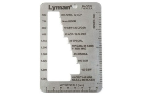 LYMAN E-Zee For Pistol And Revolver Case Gauge (7832217)