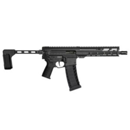 CMMG Dissent Mk4 9mm 10.5in 2x 30rd Mags Armor Black Braced Pistol (94AD10F-AB)