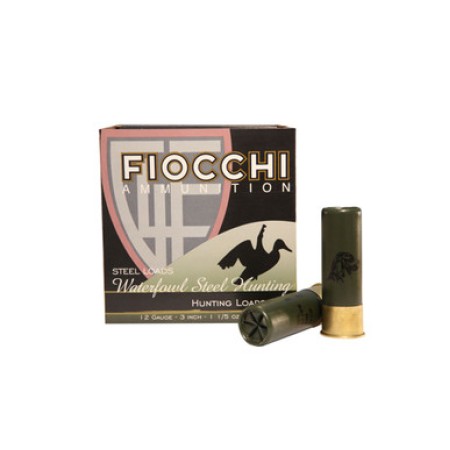 FIOCCHI Speed Steel 12 Gauge 3in #1 Bulk Ammo, 250 Round Case (123ST151-CASE)