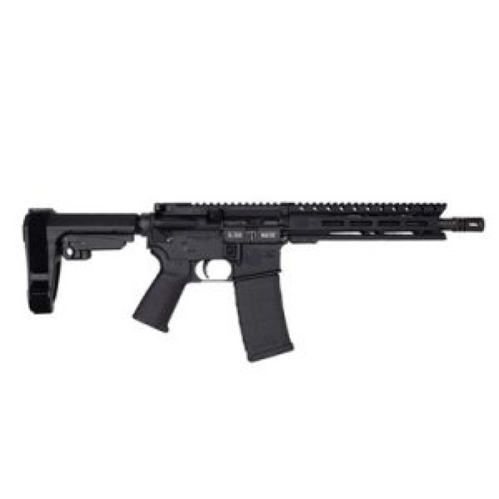 Diamondback DB15 10" 5.56 SBA3 AR-15 Pistol, Black - DB15PCML10SB3