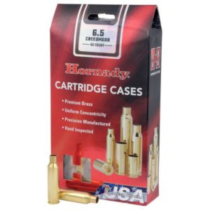 Hornady 6.5 Creedmoor Unprimed Brass Casings (50/Box) 86281