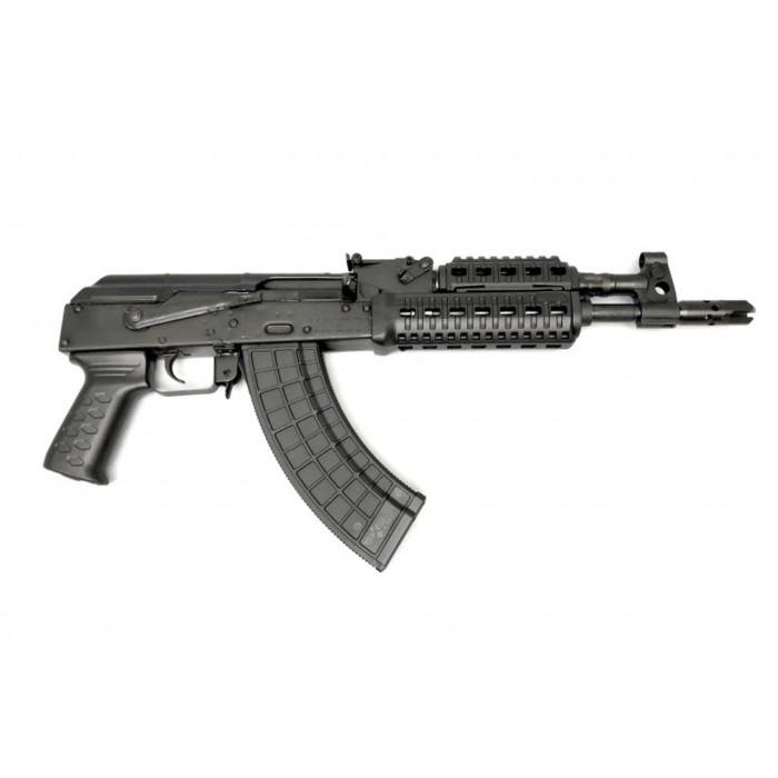 M+M M10 Pistol 7.62x39mm, 12" Barrel, DLG Tactical Quad Rail, Black, 30rd