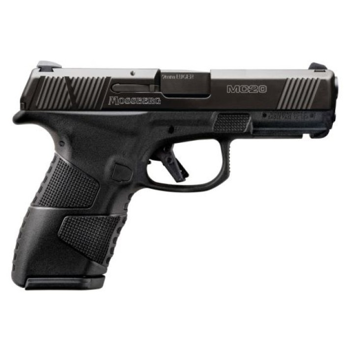 Mossberg MC2c 9mm Pistol 10rd 3.9" DLC, Black - 89013