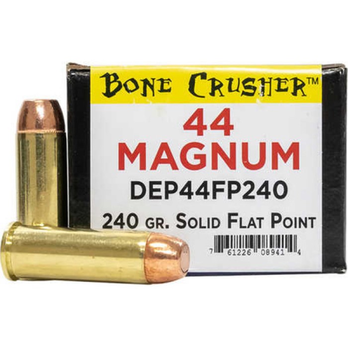 Magnum Research Desert Eagles Bone Crusher Handgun Ammunition .44 Rem Mag 240gr FP 25/ct