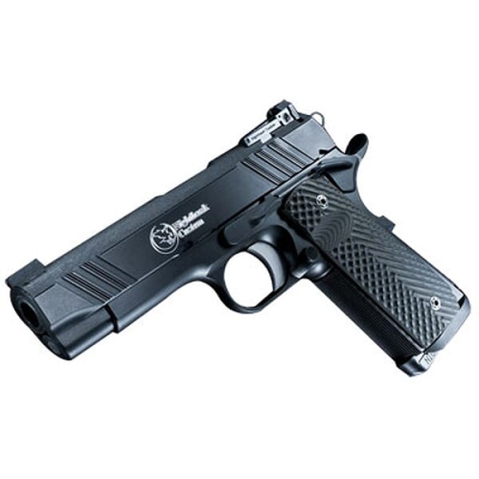 Nighthawk Bob Marvel Custom 9mm 4.25? Bull Barrel, Nighthawk Everlast Recoil System, Checkered Front