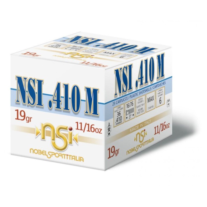 Nobelsport Ammo .410 2.5