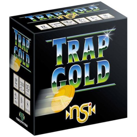 Nobel Sport Target Trap 12 GA, 2-3/4in. 1-1/8oz. #8 Shot - 25 Rounds [MPN: 400961]