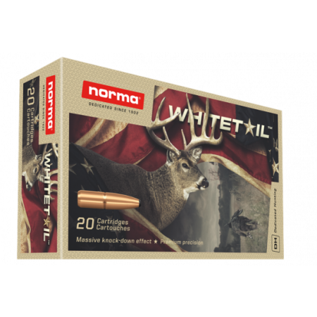 Norma Whitetail 7mm Rem Mag Ammo 150 Gr PSP 20rds - 20171512