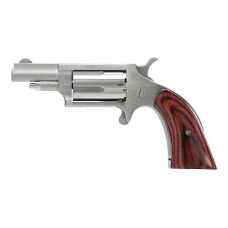 North American Arms 1.625" .22 WMR Boot Grip Mini Revolver, Stainless - 22MGBG